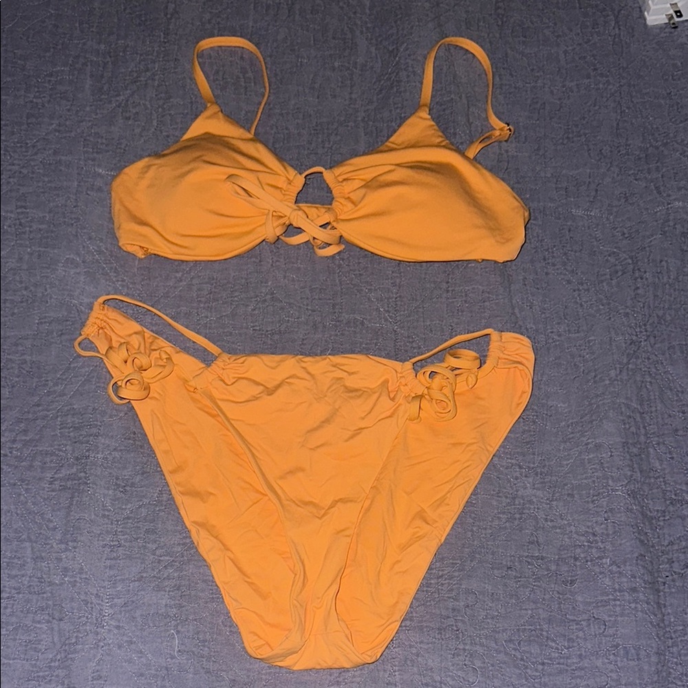 Dippin daisys: Orange Bikini Set